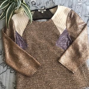 Gimmicks-BKE- Dress Shirt - Metallic Sleeves